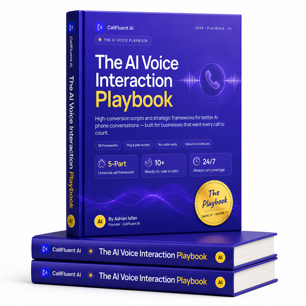 CallFluent AI Voice Interaction Playbook cover