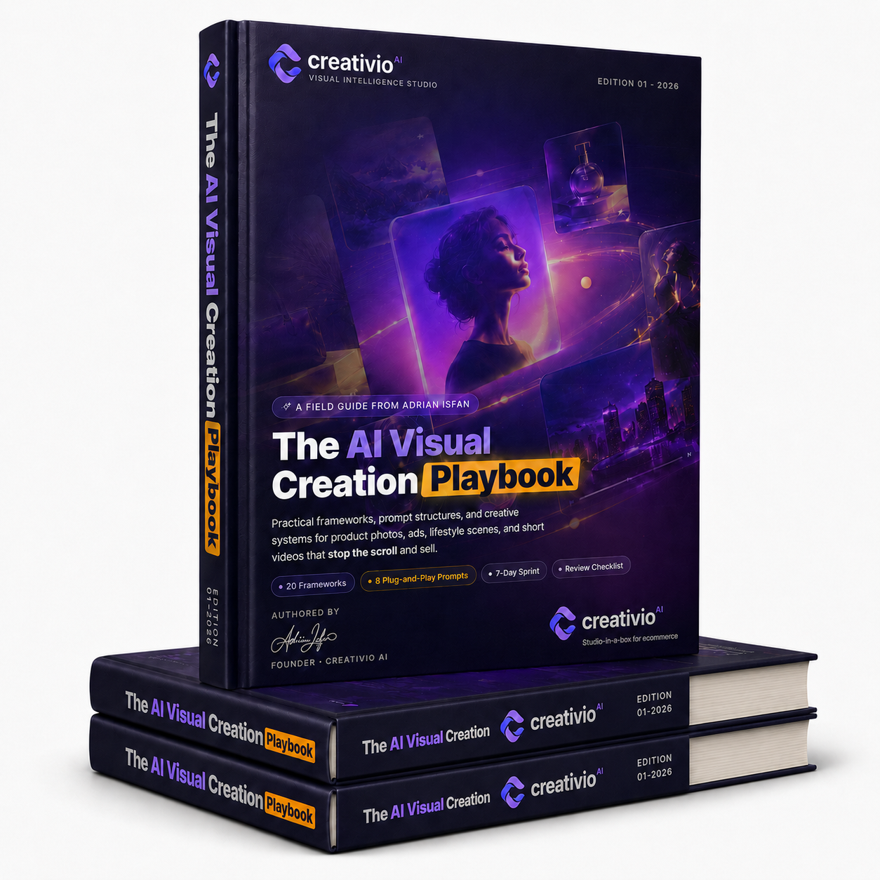 Creativio AI Visual Creation Playbook cover